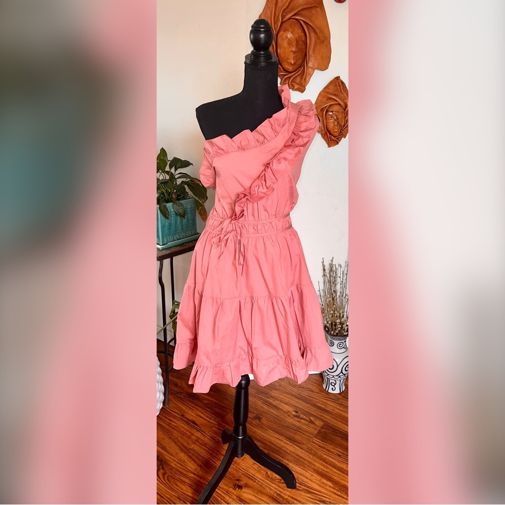 NWT Rosevelvet 🌹 Mauve Women’s Plus Mini Sundress
